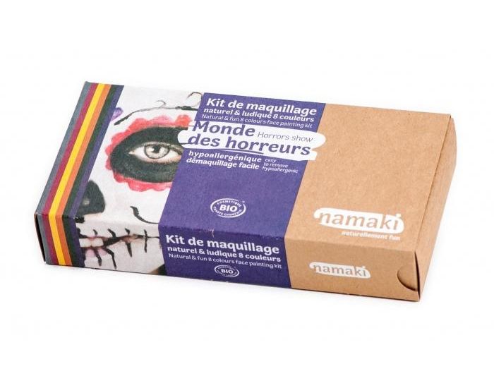 NAMAKI Kit maquillage bio 8 couleurs - Monde des horreurs (2)
