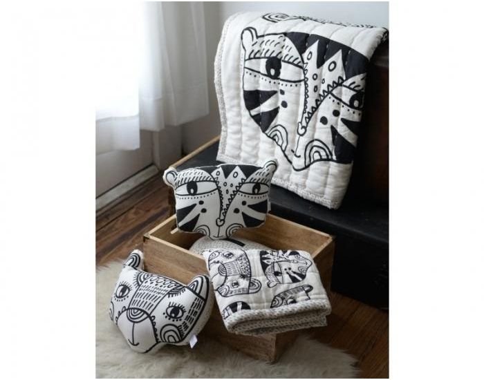 WEE GALLERY Couverture de Jeu - Tapis d'Eveil Wild (2)