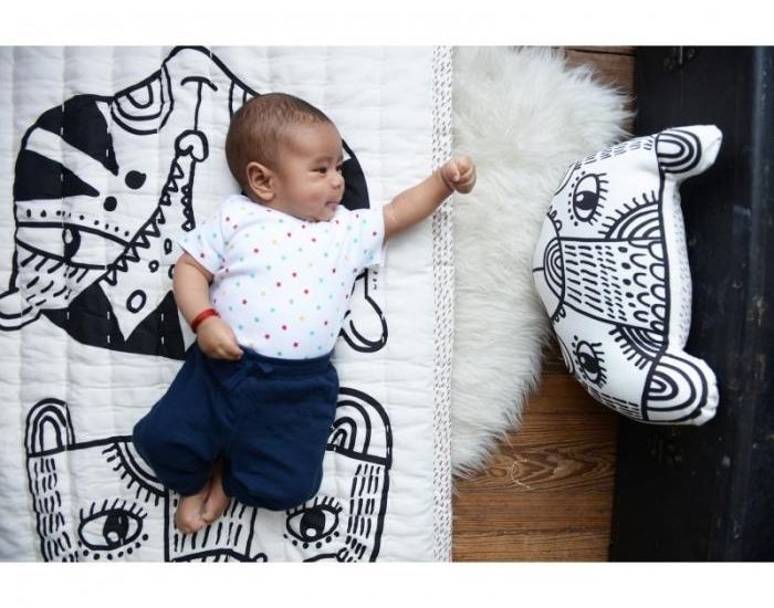 WEE GALLERY Couverture de Jeu - Tapis d'Eveil Wild (3)