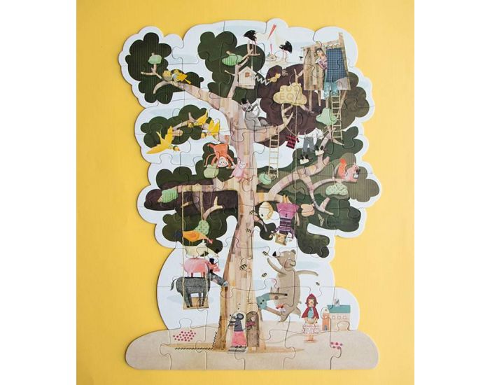 LONDJI Mon Arbre Puzzle Rversible - 56 Pices - Ds 5 ans (1)