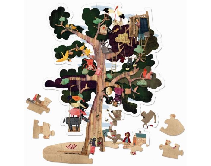 LONDJI Mon Arbre Puzzle Rversible - 56 Pices - Ds 5 ans (3)