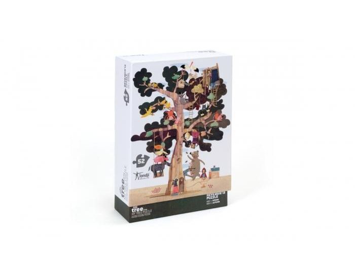 LONDJI Mon Arbre Puzzle R�versible - 56 Pi�ces - D�s 5 ans (4)