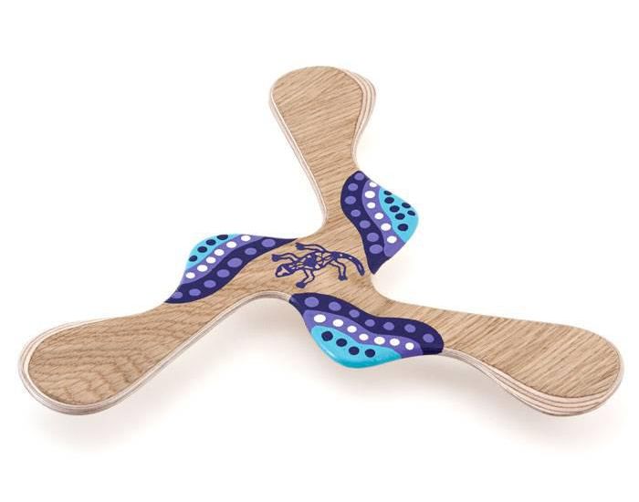 WALLABY BOOMERANGS Boomerang Peint  la Main Kadina - Pour Adulte (2)
