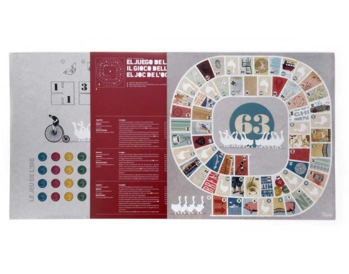 LONDJI Jeu de l'Oie et Petits Chevaux - Ds 3 ans (3)