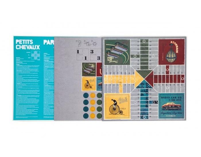 LONDJI Jeu de l'Oie et Petits Chevaux - D�s 3 ans (4)