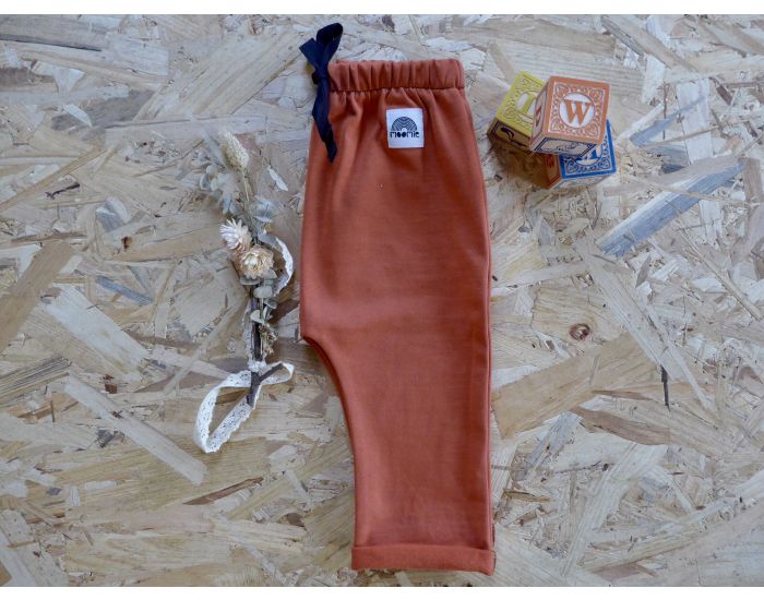 MOOMIE Pantalon Bb - Rouille (1)