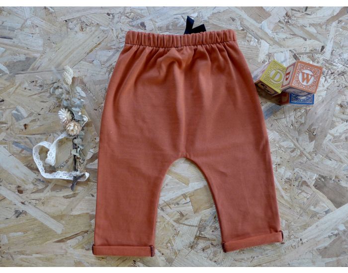 MOOMIE Pantalon Bb - Rouille (2)