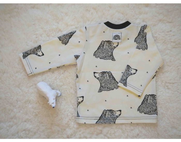 MOOMIE Tshirt bb Ours crme (1)