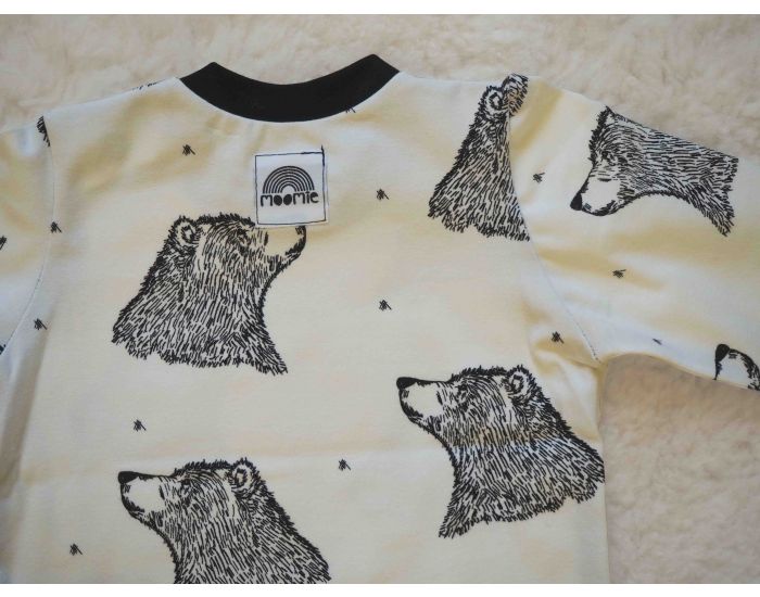 MOOMIE Tshirt bb Ours crme (2)