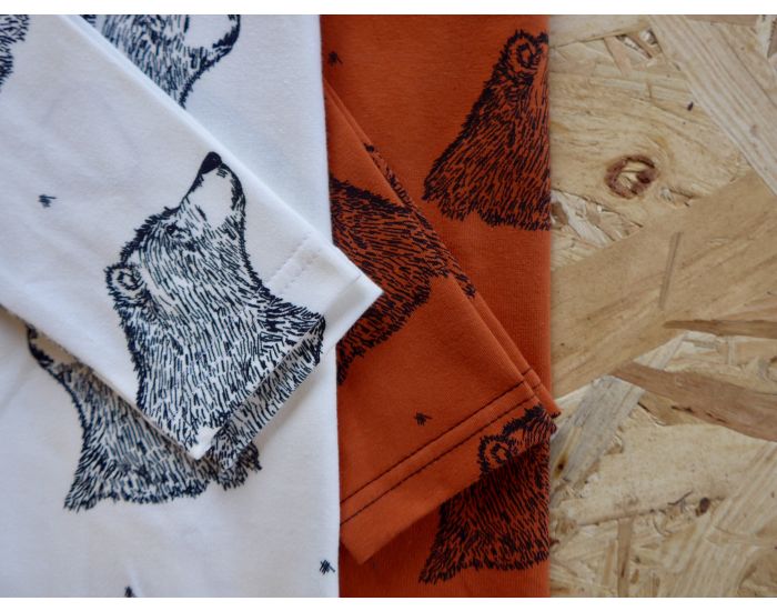 MOOMIE Tshirt bb Ours rouille (3)