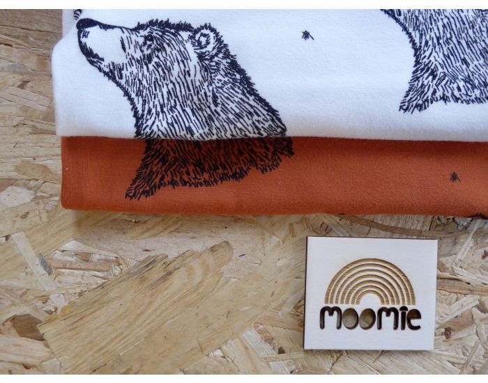 MOOMIE Tshirt bb Ours rouille (4)