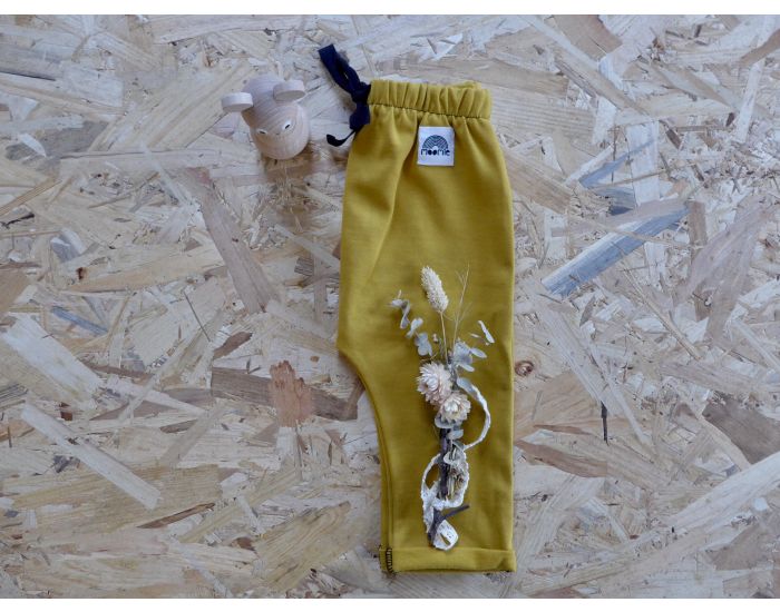 MOOMIE Pantalon Bb - Moutarde (1)