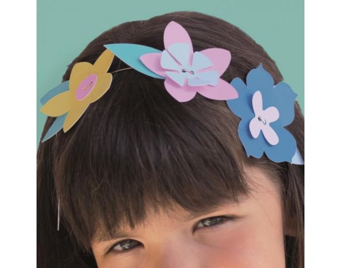 PIROUETTE CACAHOUETE Kit Cratif Couronnes de Fleurs - Ds 5 ans (6)