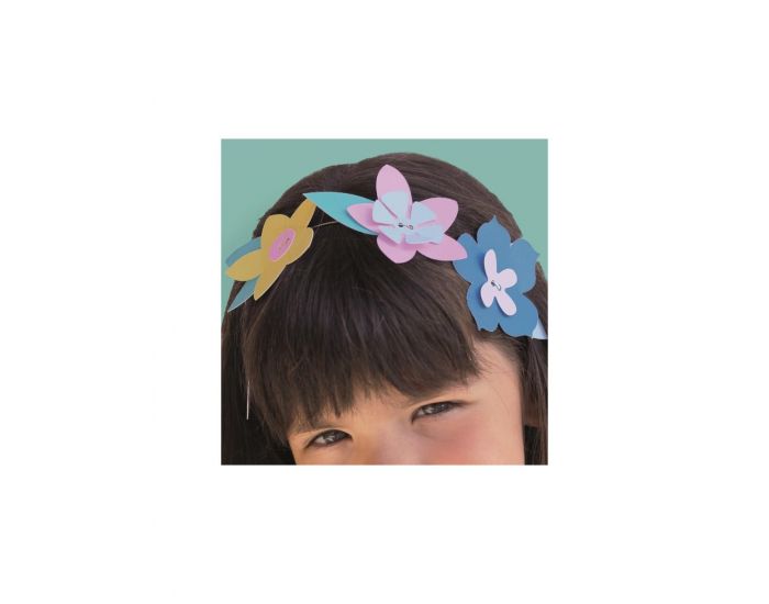 PIROUETTE CACAHOUETE Kit Cratif Couronnes de Fleurs - Ds 5 ans (10)