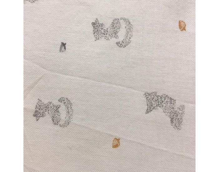 LES DRAPS DE MONIQUE Drap Housse Bio Renards (2)