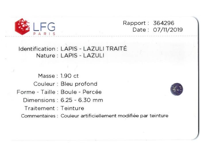  IRREVERSIBLE BIJOUX Bracelet Papa / Maman - Ambre / Lapis Lazuli (7)