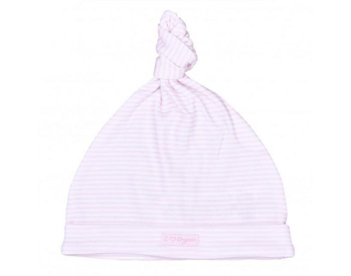 SEVIRA KIDS Bonnet  Noeud en Coton Biologique - Dreams Rose - Ray (5)