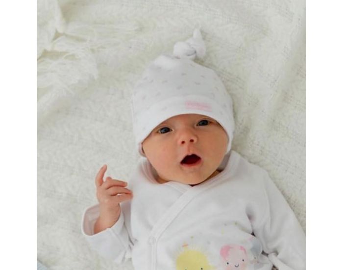 SEVIRA KIDS Bonnet  Noeud en Coton Biologique - Dreams Rose - Ray (8)