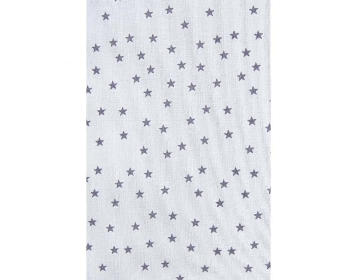 KADOLIS Drap housse Bb en Coton Bio - Etoiles Rose (22)