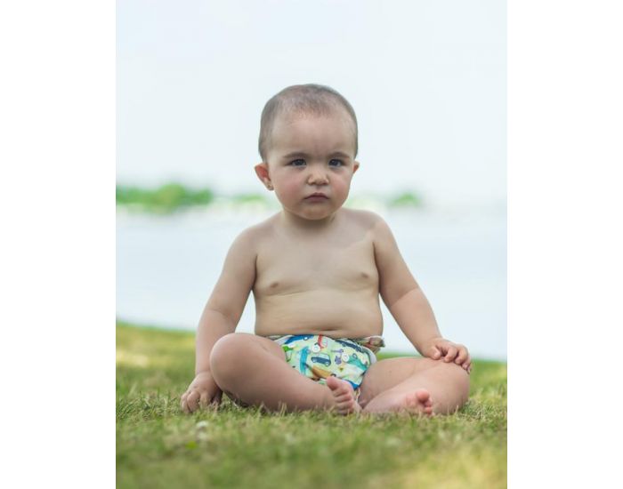 APPLECHEEKS Couche Lavable TE2 - Taille 1 : 2.5/9kg (4)