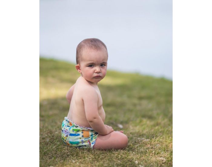 APPLECHEEKS Couche Lavable TE2 - Taille 1 : 2.5/9kg (5)