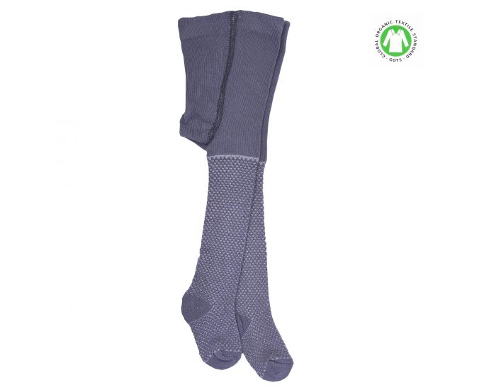 SEVIRA KIDS Collants Bb Mixte en Coton Biologique - Gris (3)