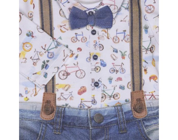 SEVIRA KIDS Combinaison Dors-bien Bb Garon en Coton Biologique - Lon (6)