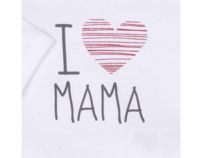 SEVIRA KIDS Ensemble Vtements Bb 3 pices - I love Mama (9)