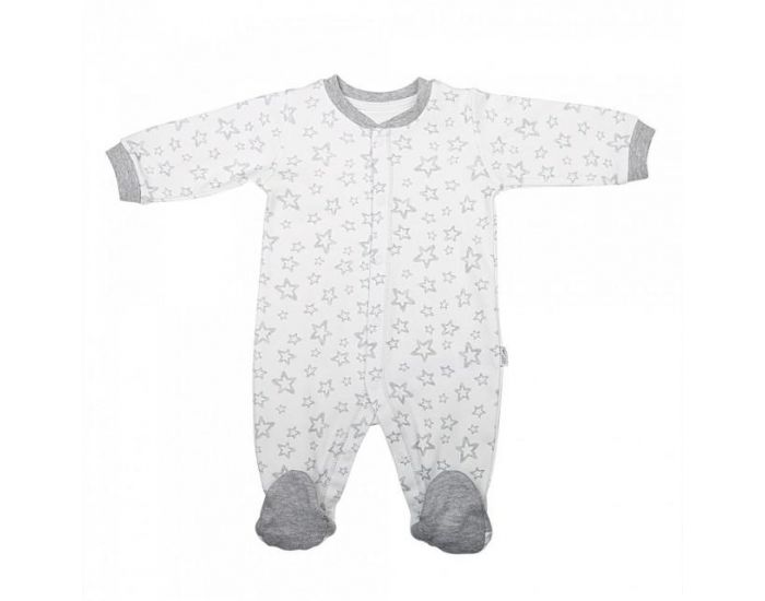 SEVIRA KIDS Dors-bien pyjama bb en coton bio avec bonnet - Active Star (5)