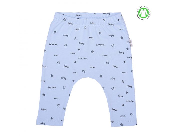 SEVIRA KIDS Pantalon Legging Bb en Coton Biologique - Enjoy (3)