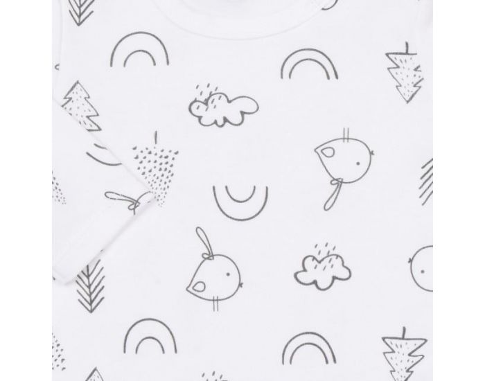 SEVIRA KIDS Ensemble vtements Bb en coton bio 3 pices - Sweet Bird (4)