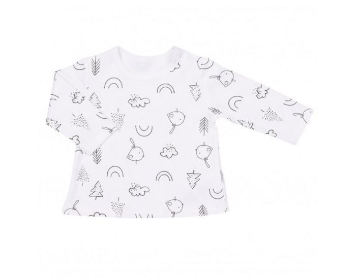 SEVIRA KIDS Ensemble vtements Bb en coton bio 3 pices - Sweet Bird (8)