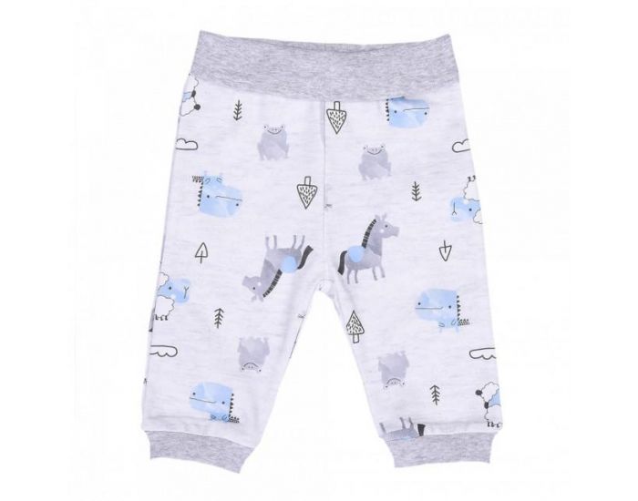 SEVIRA KIDS Ensemble vtements Bb - Pyjama coton bio 2 pices - Animaux (7)