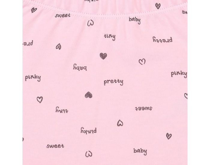 SEVIRA KIDS Pantalon legging bb en coton biologique Pretty (6)