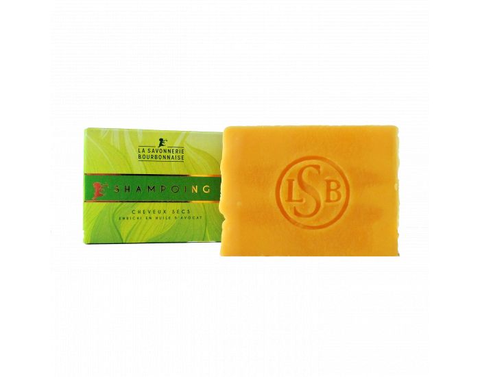LA SAVONNERIE BOURBONNAISE Shampoing 2 en 1 Avocat - Cheveux Secs (2)