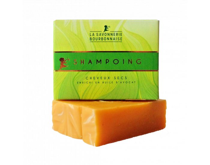 LA SAVONNERIE BOURBONNAISE Shampoing 2 en 1 Avocat - Cheveux Secs (1)