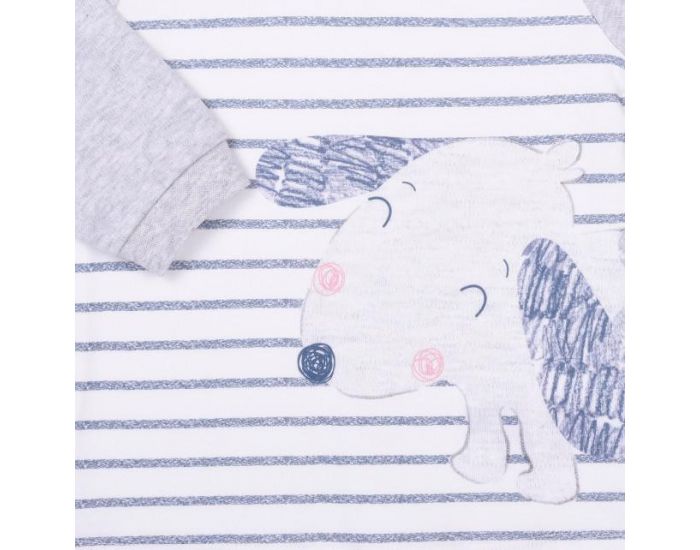 SEVIRA KIDS Ensemble Vtements Bb - Pyjama Coton Bio 2 pices - Chien (3)