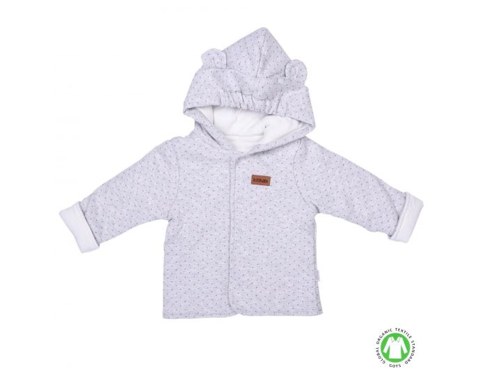 SEVIRA KIDS Cardigan Bb A Capuche - Gilet En Coton Biologique (4)