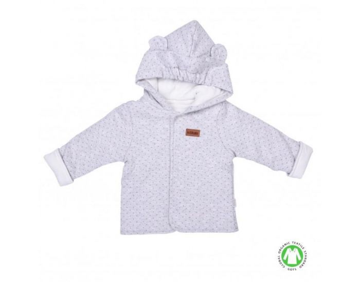 SEVIRA KIDS Cardigan Bb A Capuche - Gilet En Coton Biologique (5)
