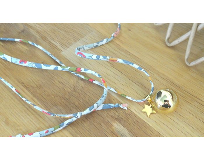 MADELEINE ET MAMAN Bola de Grossesse Liberty Betsy Porcelaine (1)