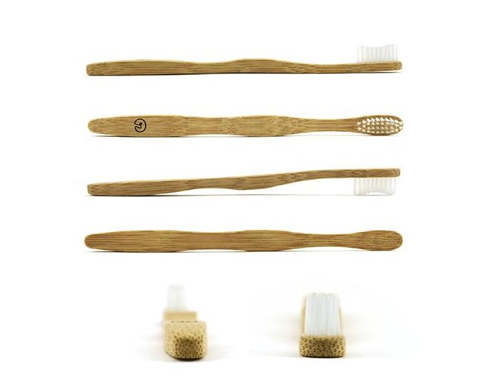 JOLI MONDE Brosse  dents en Bambou Vague - Adulte (1)