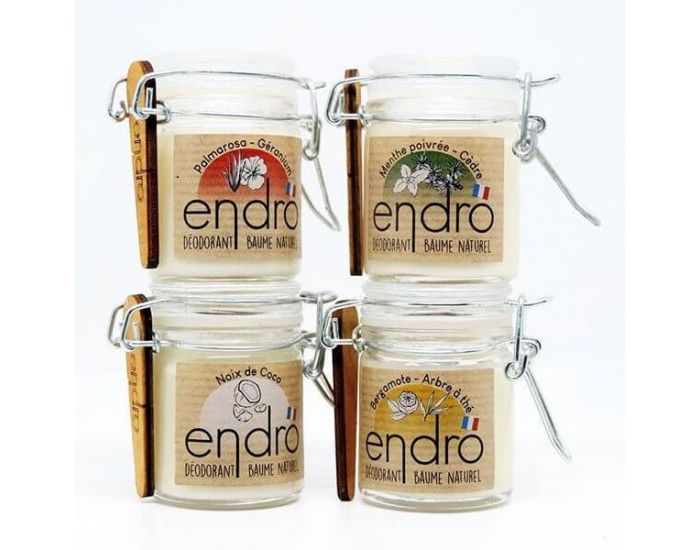 ENDRO Dodorant Solide Bergamote - Arbre  Th - 50ml (1)