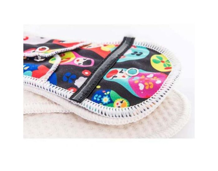 BUMMIS Serviette R�guli�re Coton Bio - Fabulous Flo (2)