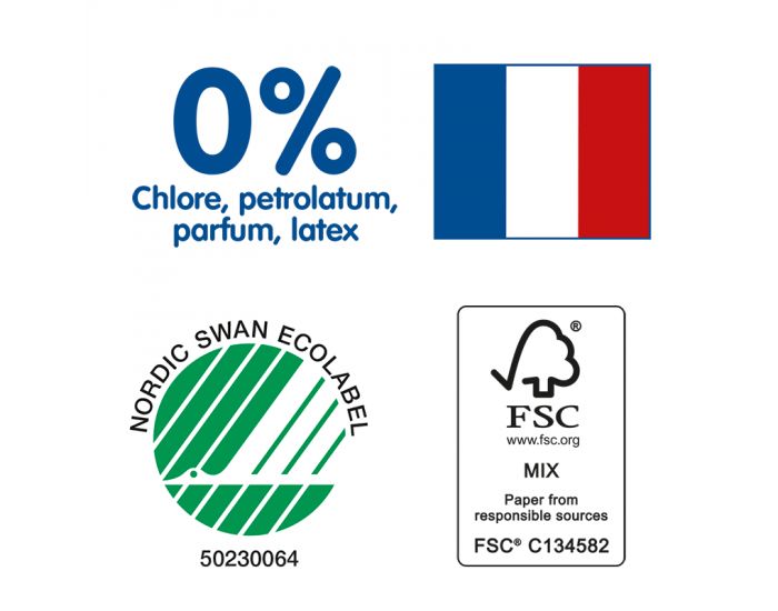 CARRYBOO Couches Ecologiques Dermo-sensitives T2 - 3 6Kg - 5x30 couches (2)