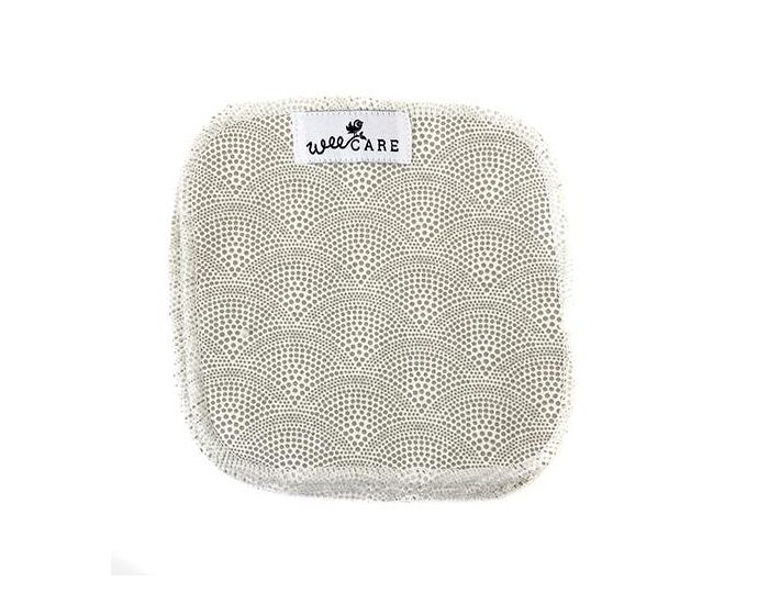 WEECARE Lingettes lavables en Velours de Bambou et Coton (6)