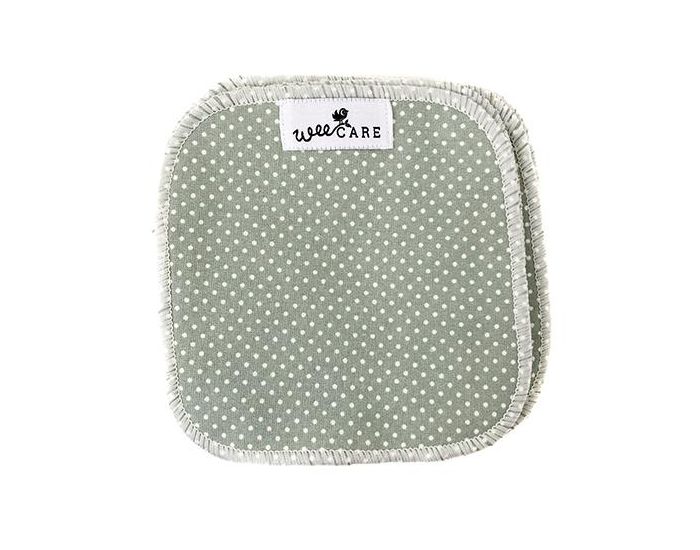 WEECARE Lingettes lavables en Velours de Bambou et Coton (7)