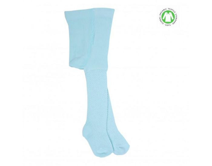 SEVIRA KIDS Collants Bb Mixte en Coton Biologique - Turquoise 0-6 Mois (4)