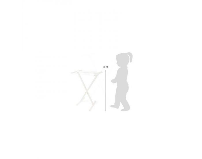 LEGLER Etendoir  Linge Blanc - En Bois - Ds 3 ans (3)