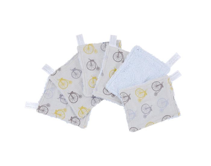 LITTLE CREVETTE Lot de Lingettes Bb Vlos Lucien (2)