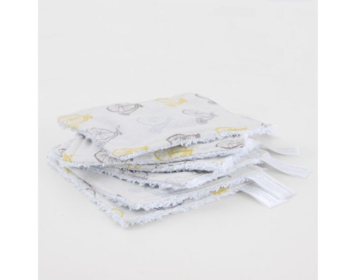 LITTLE CREVETTE Lot de Lingettes Bb Vlos Lucien (3)